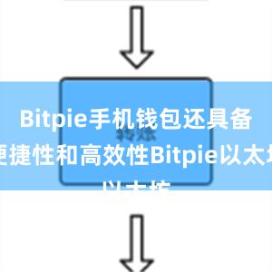 Bitpie手机钱包还具备便捷性和高效性Bitpie以太坊