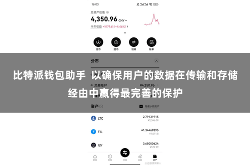 比特派钱包助手 以确保用户的数据在传输和存储经由中赢得最完善的保护